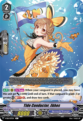 Tide Conductor, Ekhos - V-EB11/037EN - C