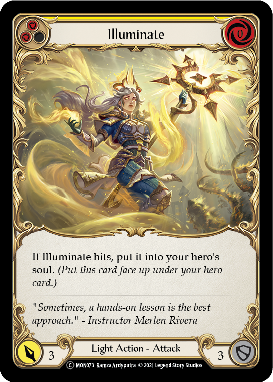 Illuminate (Yellow) [U-MON073] Unlimited Normal