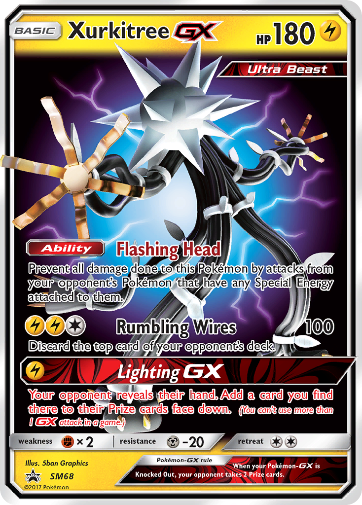 Xurkitree GX (SM68) [Sun & Moon: Black Star Promos]