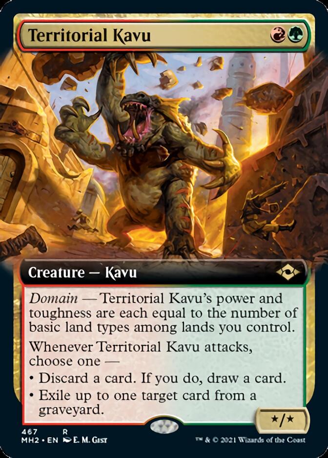 Territorial Kavu (Extended Art) [Modern Horizons 2]