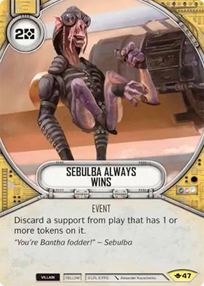 Sebulba Always Wins