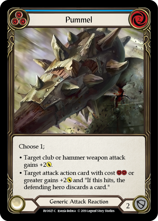 Pummel (Blue) [BVO027-C] Normal