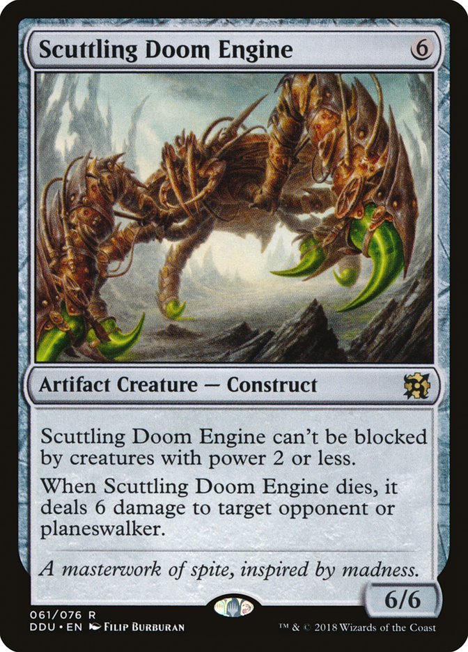 Scuttling Doom Engine [Duel Decks: Elves vs. Inventors]