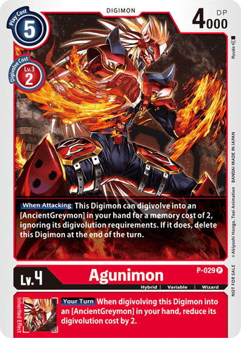 Agunimon [P-029] [Revision Pack 2021]