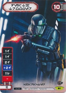 Death Trooper (Aurebesh Text)