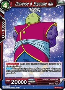 Universe 6 Supreme Kai [BT1-022]