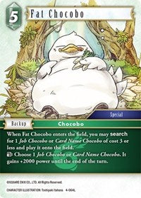 Fat Chocobo - 4-064L - Foil