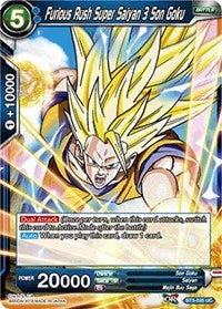 Furious Rush Super Saiyan 3 Son Goku [BT3-035]