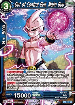 Out of Control Evil, Majin Buu [BT3-048]