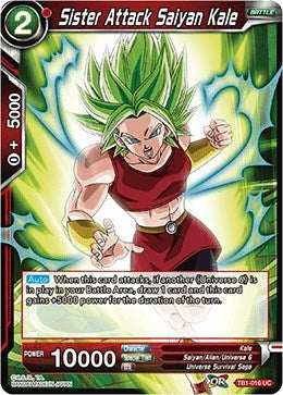 Sister Attack Saiyan Kale [TB1-016]
