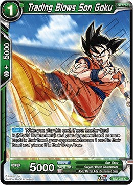 Trading Blows Son Goku [TB2-036]