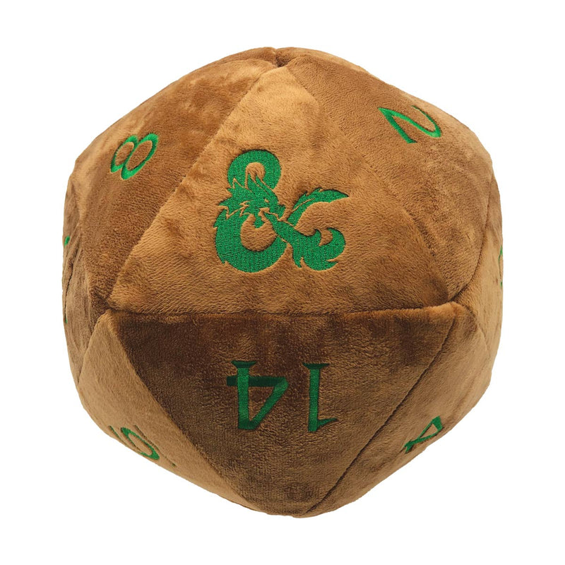 Ultra Pro Dice - Feywild Plush Jumbo 10" D20 D&D Copper/Green