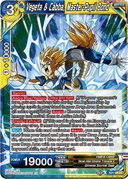 Vegeta & Cabba, Master-Pupil Bond [XD1-08]