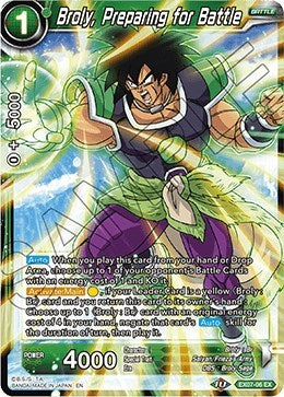 Broly, Preparing for Battle [EX07-06]