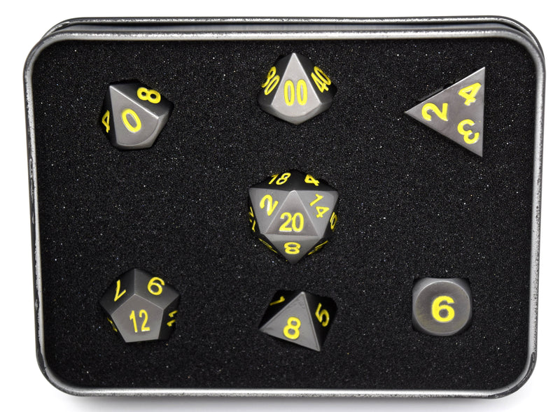 RPG Set - Gunmetal w/ Yellow