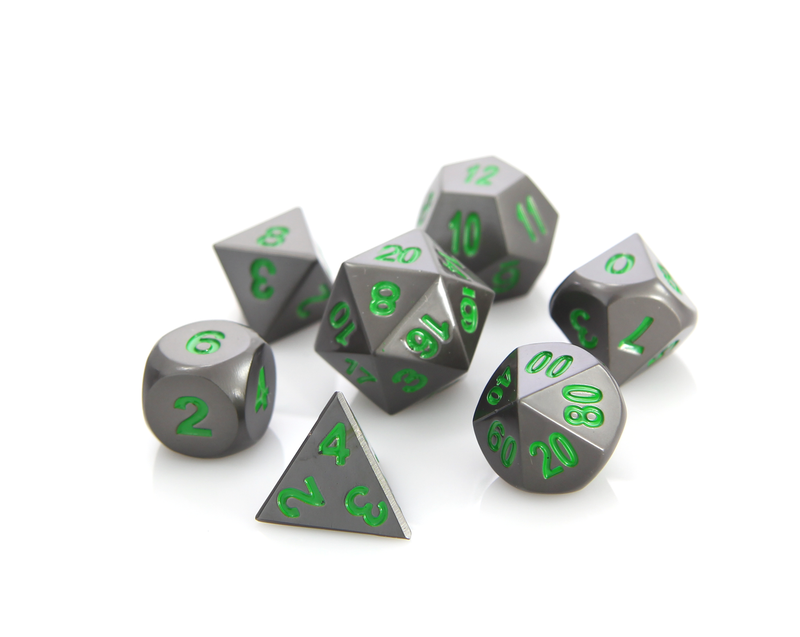RPG Set - Gunmetal w/ Green