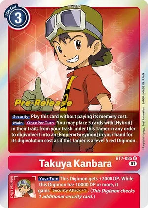 Takuya Kanbara [BT7-085] [Next Adventure: Pre-Release Promo]