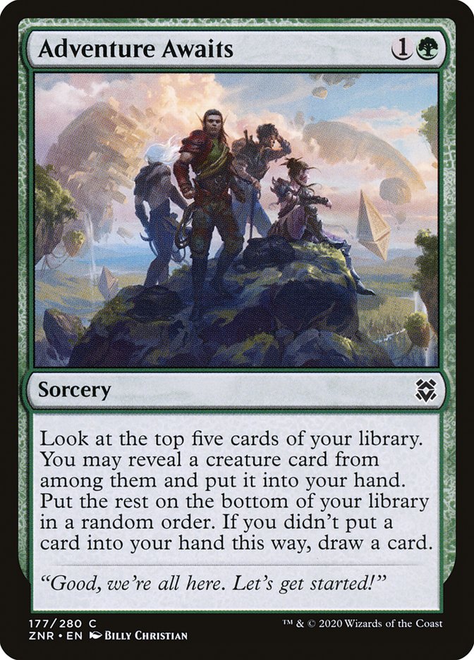 Adventure Awaits [Zendikar Rising]