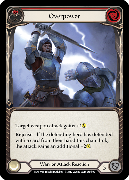 Overpower (Red) [TEA010-R] Normal