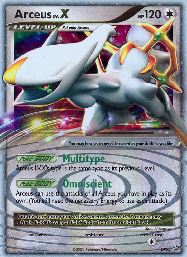 Arceus Lv.X (DP53) [Diamond & Pearl: Black Star Promos]