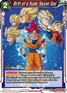 Birth of a Super Saiyan God (Malicious Machinations) [BT8-019_PR]