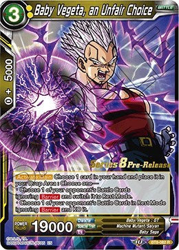 Baby Vegeta, an Unfair Choice (Malicious Machinations) [BT8-082_PR]