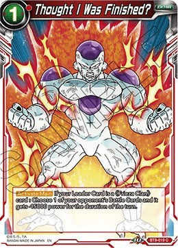 Thought I Was Finished? [BT9-019]