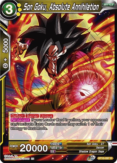 Son Goku, Absolute Annihilation [BT10-097]