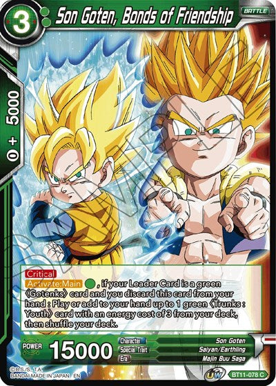 Son Goten, Bonds of Friendship [BT11-078]