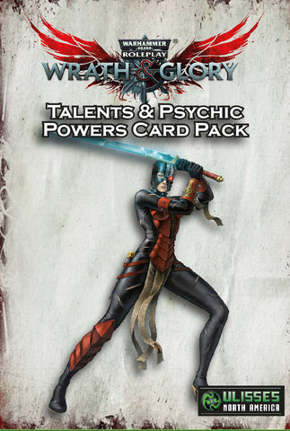Warhammer 40,000 - Wrath & Glory: Talents and Psychic Powers Card Pack