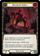 Bloodrush Bellow [WTR007-M] Alpha Print Rainbow Foil