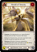 Herald of Tenacity (Yellow) (Rainbow Foil) [MON024-RF] 1st Edition Rainbow Foil