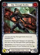 Rip Through Reality (Blue) (Rainbow Foil) [U-MON182-RF] Unlimited Rainbow Foil