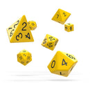 Oakie Doakie Dice - RPG Set Solid Yellow