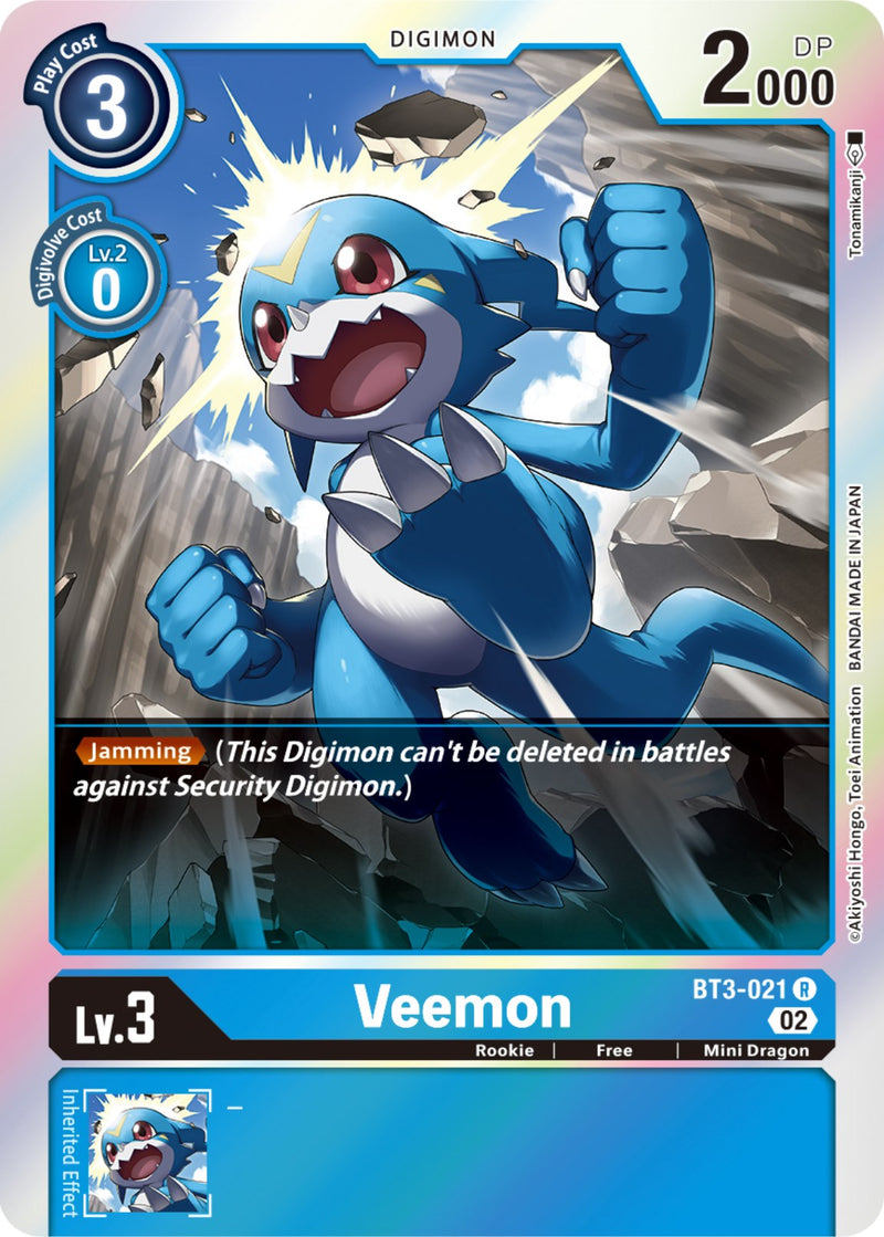 Veemon [BT3-021] [Resurgence Booster]