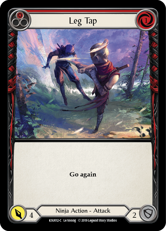 Leg Tap (Red) [KSU012-C] Normal