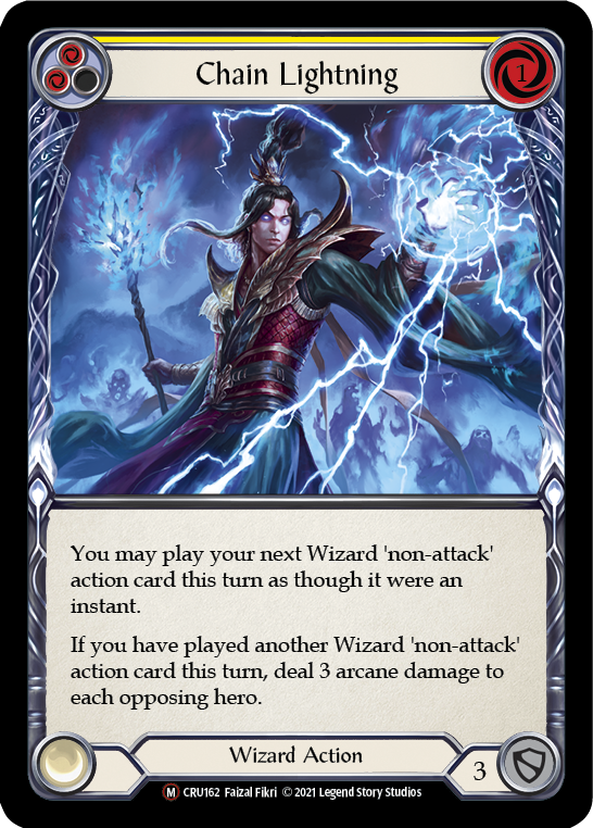 Chain Lightning [CRU162] Unlimited Normal