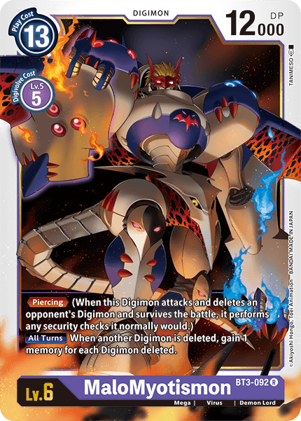 MaloMyotismon [BT3-092] [Revision Pack 2021]