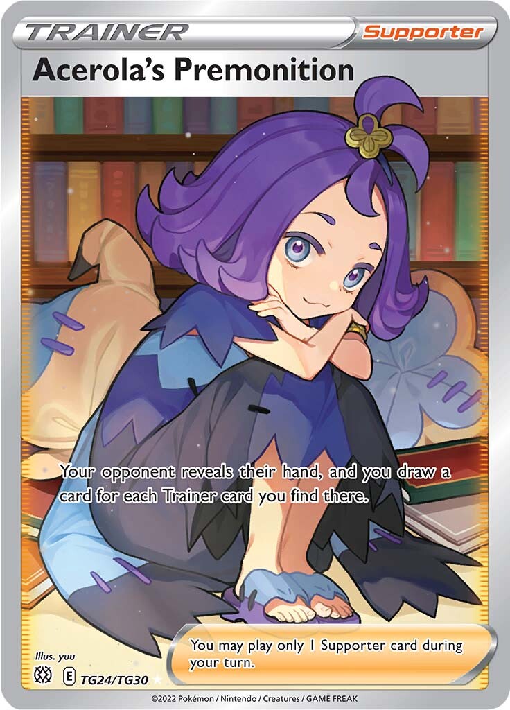 Acerola's Premonition (TG24/TG30) [Sword & Shield: Brilliant Stars]