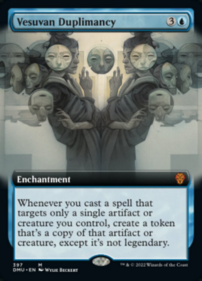 Vesuvan Duplimancy (Extended Art) [Dominaria United]