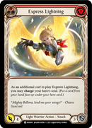 Express Lightning (Red) (Rainbow Foil) [MON051-RF] 1st Edition Rainbow Foil