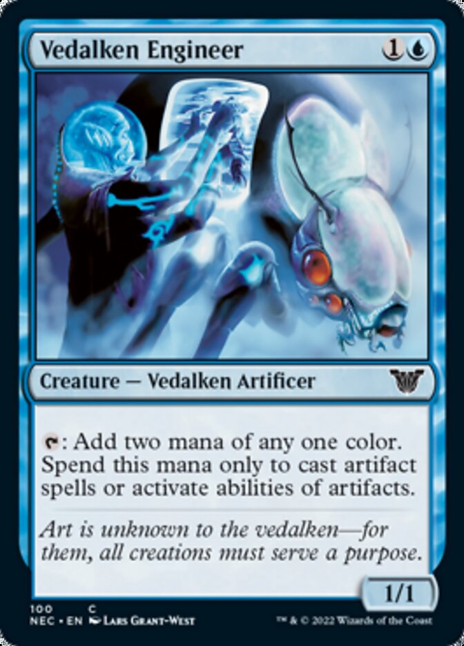 Vedalken Engineer [Kamigawa: Neon Dynasty Commander]