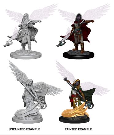 Nolzur's Marvelous Miniatures: Aasimar Female Wizard