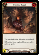 Frontline Scout (Red) (Rainbow Foil) [U-MON272-RF] Unlimited Rainbow Foil