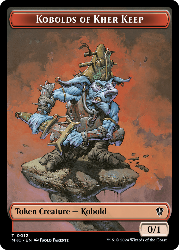 Soldier // Kobolds of Kher Keep Double-Sided Token [Murders at Karlov Manor Commander Tokens]