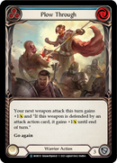 Plow Through (Blue) (Rainbow Foil) [U-MON115-RF] Unlimited Rainbow Foil