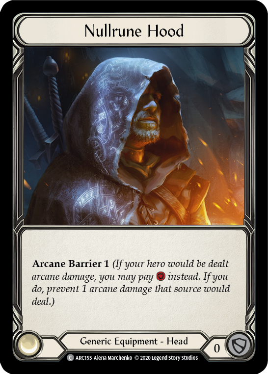 Nullrune Hood [ARC155] Unlimited Edition Rainbow Foil