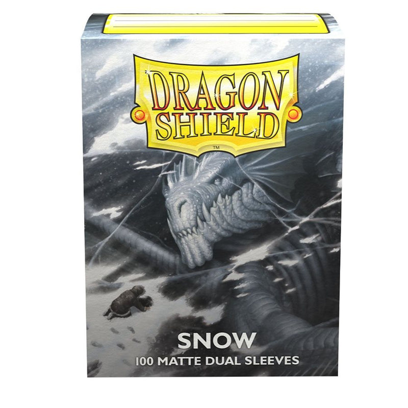 Dragon Shield Box of 100 in Matte Dual Snow