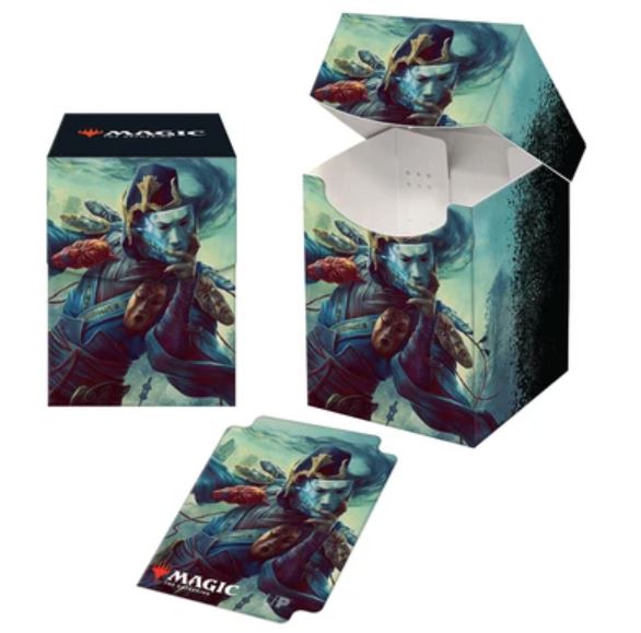 Ultra Pro - Commander Legends Sakashima of A Thousand Faces PRO 100+ Deck Box and 100ct Sleeves Combo