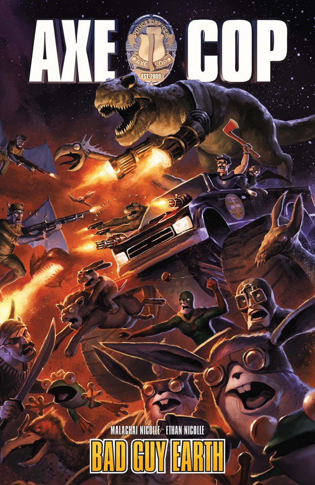 Axe Cop TP Vol 02 Bad Guy Earth